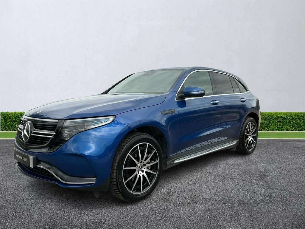 Mercedes-Benz EQC Eqc 400 300Kw Amg Line Edition 80Kwh KT73YJZ Blue #3