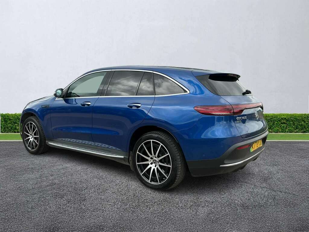 Mercedes-Benz EQC Eqc 400 300Kw Amg Line Edition 80Kwh KT73YJZ Blue #5