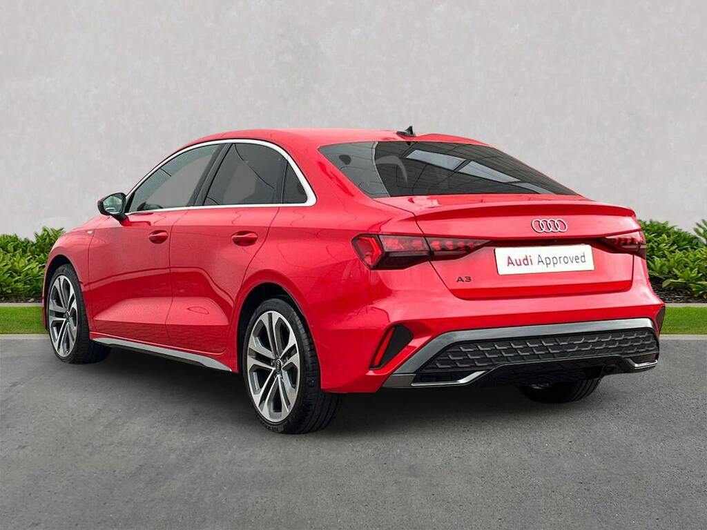 Audi A3 1.5 Tfsi 150 S Line S Tronic SH75BYB Red #2