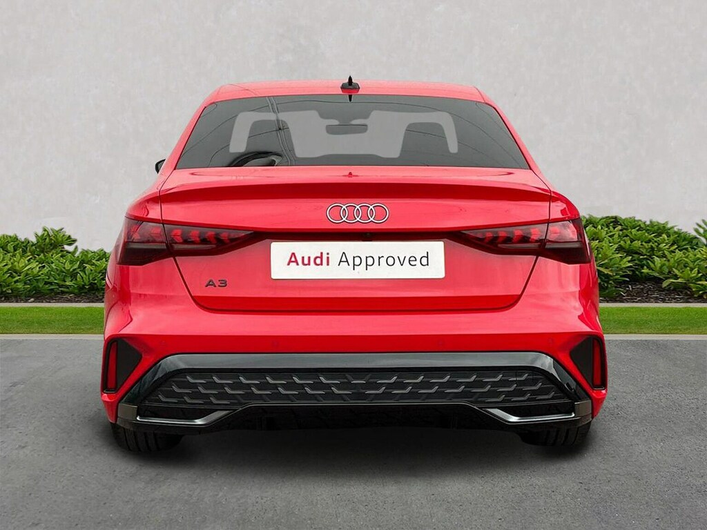 Audi A3 1.5 Tfsi 150 S Line S Tronic SH75BYB Red #4