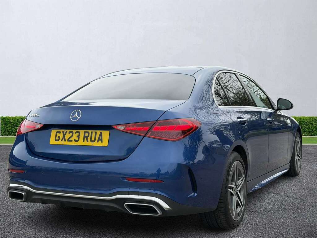Mercedes-Benz C Class C300e Amg Line Premium 9G-tronic GX23RUA Blue #3