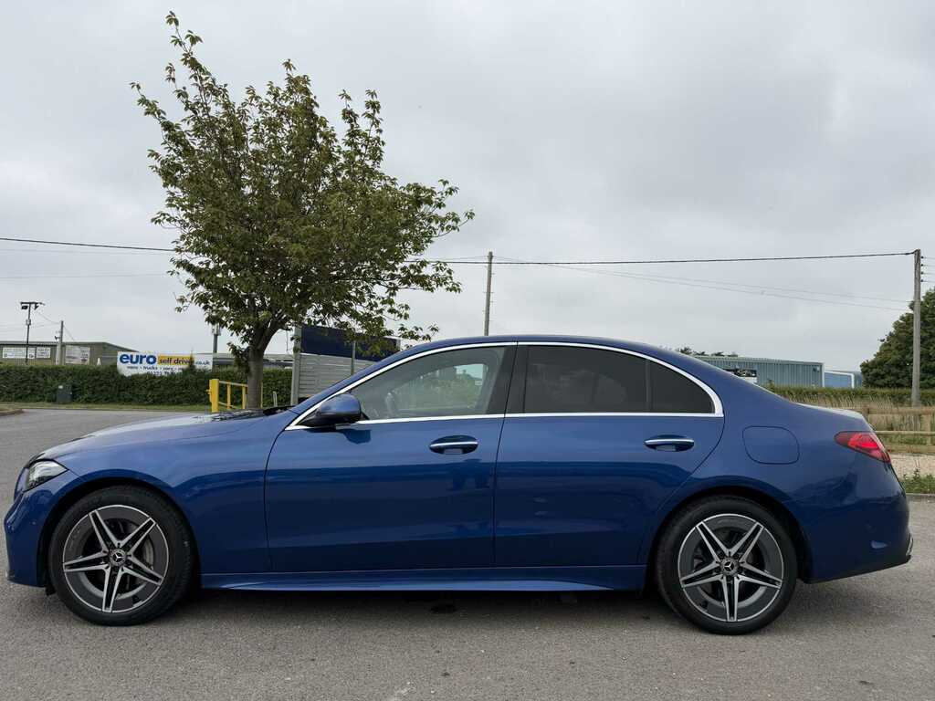 Mercedes-Benz C Class C300e Amg Line Premium 9G-tronic GX23RUA Blue #6