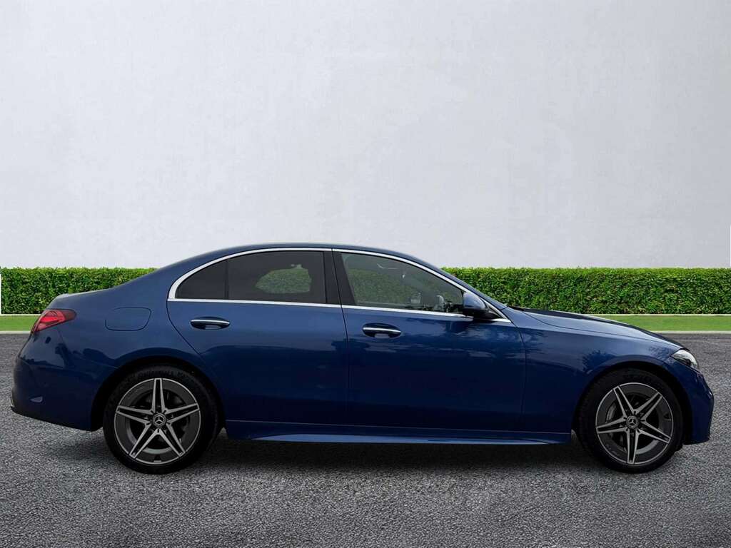 Mercedes-Benz C Class C300e Amg Line Premium 9G-tronic GX23RUA Blue #2