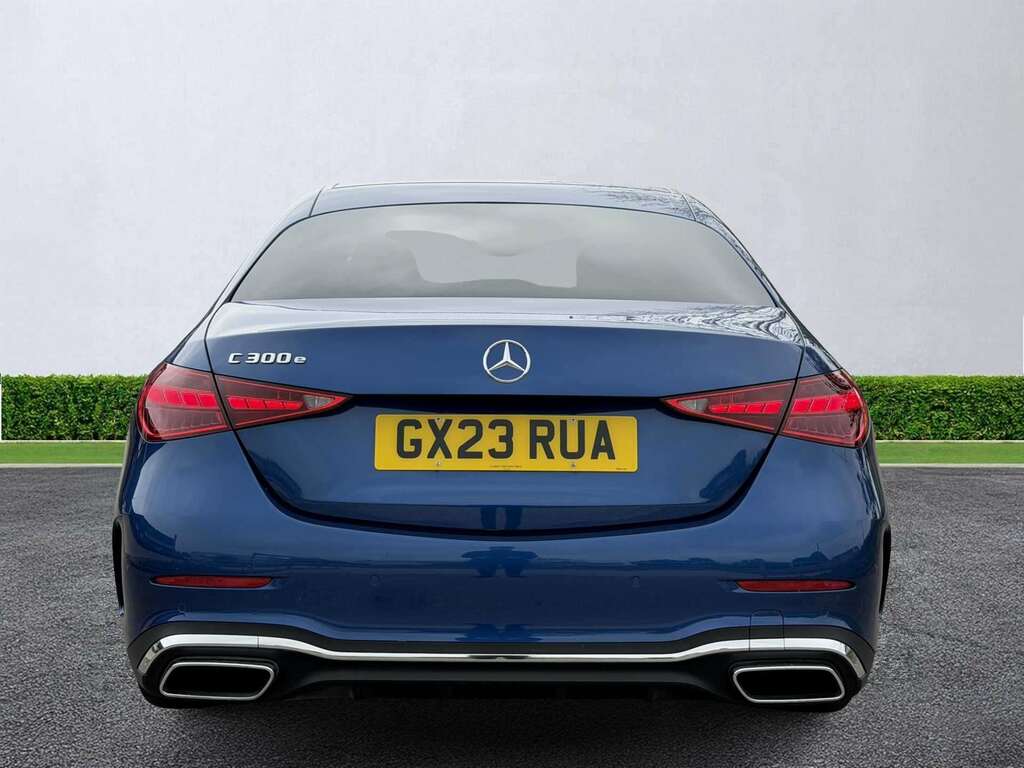 Mercedes-Benz C Class C300e Amg Line Premium 9G-tronic GX23RUA Blue #4