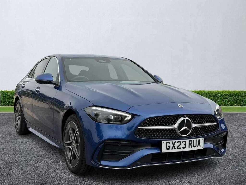 Mercedes-Benz C Class C300e Amg Line Premium 9G-tronic Blue