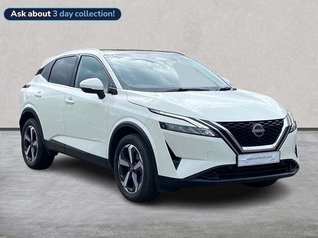Nissan Qashqai 1.3 Dig-t Mhev N-connecta Suv Hybrid Ma White
