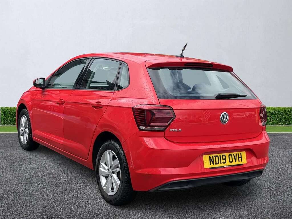 Volkswagen Polo 1.0 Tsi 95 Se Tech Edition ND19OVH Red #2