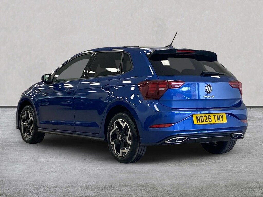 Volkswagen Polo 1.0 Tsi 115 R-line Dsg ND26TMY Blue #2