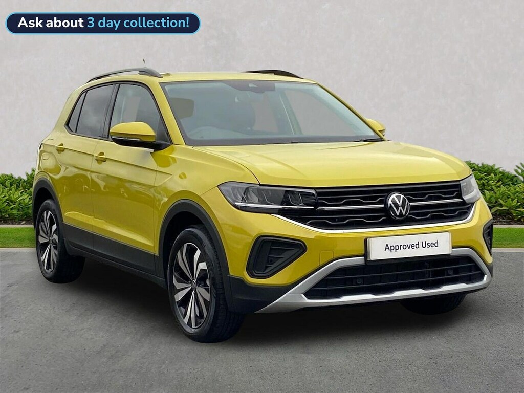 Volkswagen T-Cross 1.0 Tsi Match Suv Euro 6 Ss Yellow