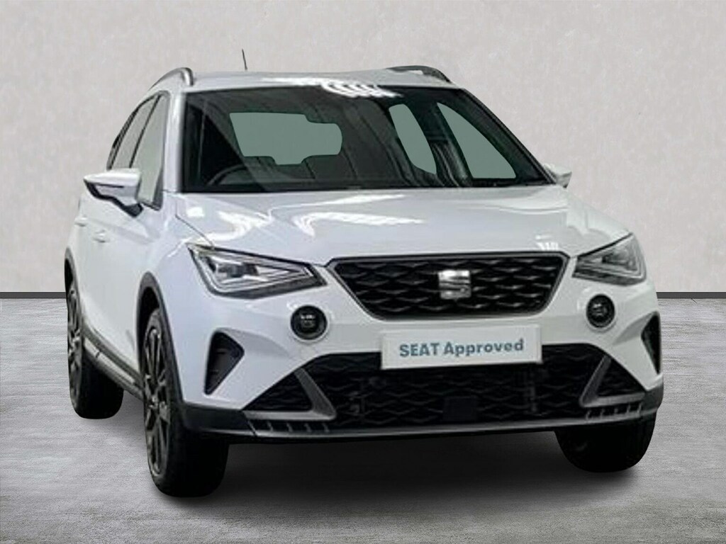 Seat Arona 1.0 Tsi 115 Fr Black Edition KW75RZA White #5