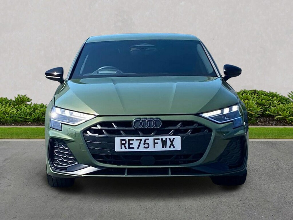 Audi A3 2.0 Tdi 150 Black Edition S Tronic Tech Pack RE75FWX Green #5