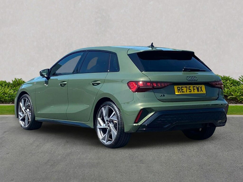 Audi A3 2.0 Tdi 150 Black Edition S Tronic Tech Pack RE75FWX Green #2