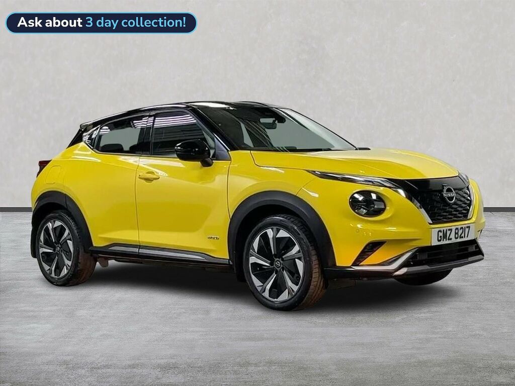 Nissan Juke 1.6 Tekna Suv Hybrid Euro 6 143 Yellow