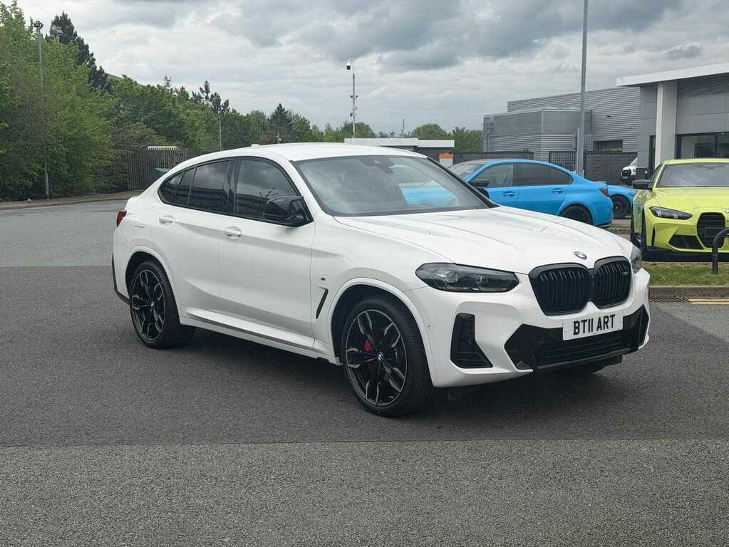 BMW X4 Xdrive M40d Mht White #2