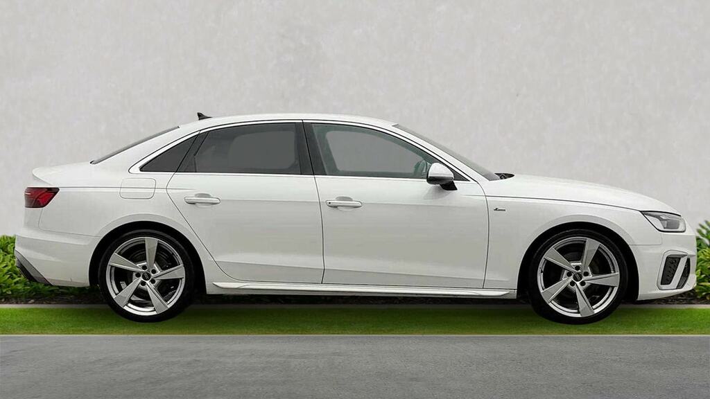 Audi A4 35 Tfsi S Line S Tronic LR23YYM White #3