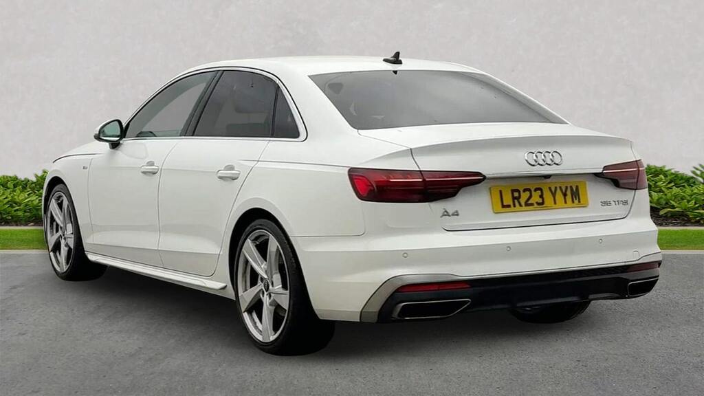 Audi A4 35 Tfsi S Line S Tronic LR23YYM White #2