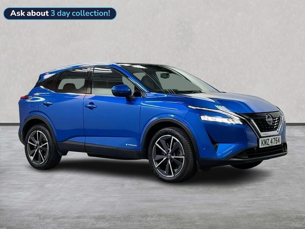 Nissan Qashqai 1.5 H E-power Tekna Suv Hybrid Eur Blue
