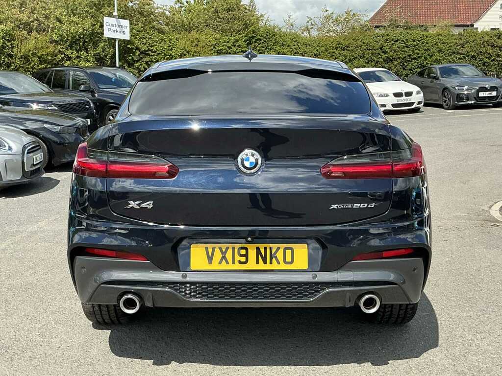 BMW X4 Xdrive20d M Sport Step VX19NKO Black #4