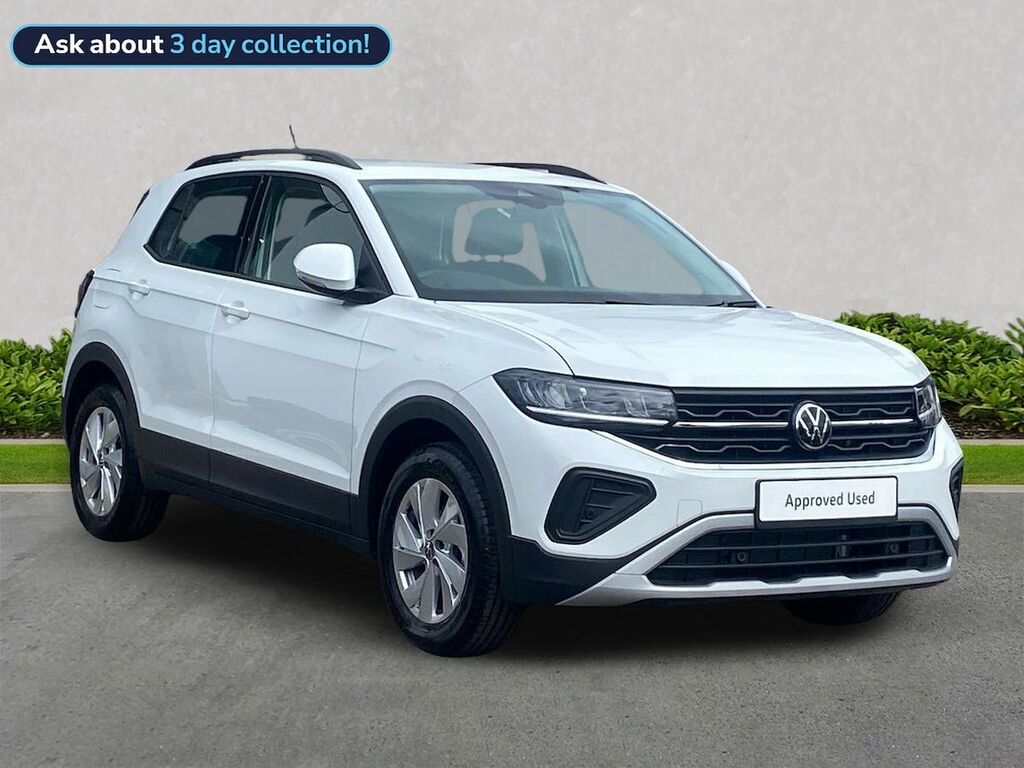 Volkswagen T-Cross 1.0 Tsi Life Suv Euro 6 Ss 9 White