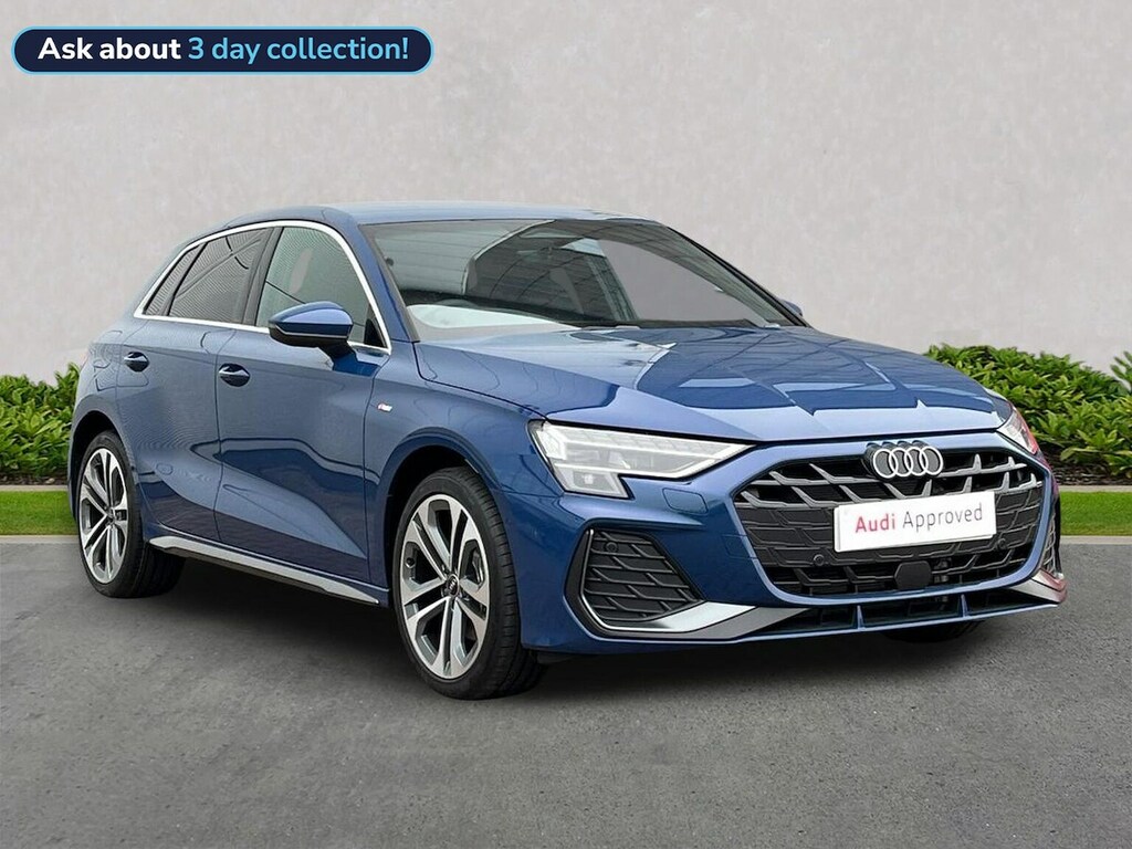 Audi A3 1.5 Tfsi E 204 S Line S Tronic Blue