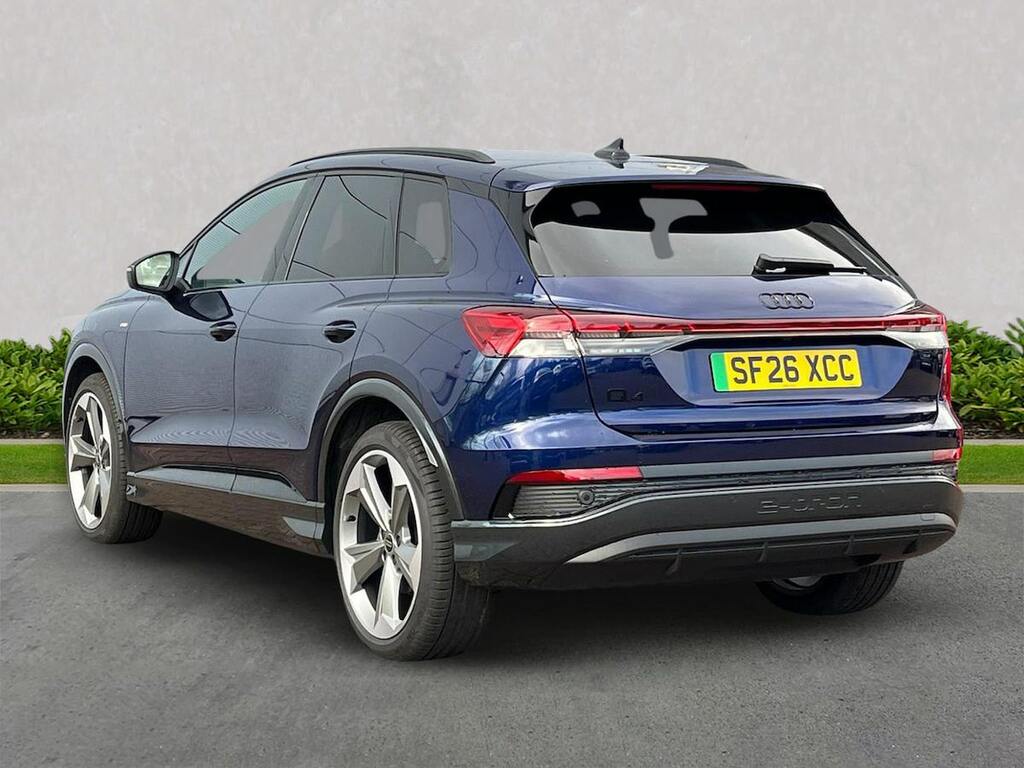 Audi Q4 E Tron 210Kw 45 82Kwh Black Edition Tech Pack SF26XCC Blue #2