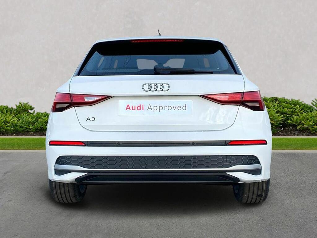 Audi A3 1.5 Tfsi E 204 Sport S Tronic SF26XBD White #4