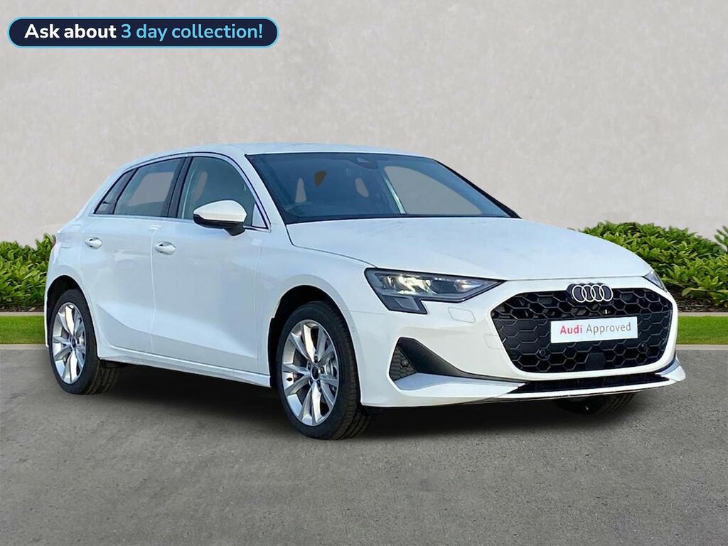 Audi A3 1.5 Tfsi E 204 Sport S Tronic White