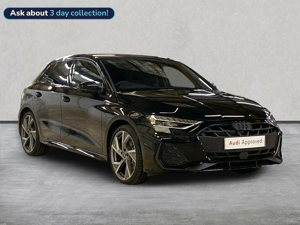 Audi A3 2.0 Tdi 150 Black Edition S Tronic Tech Pack Black