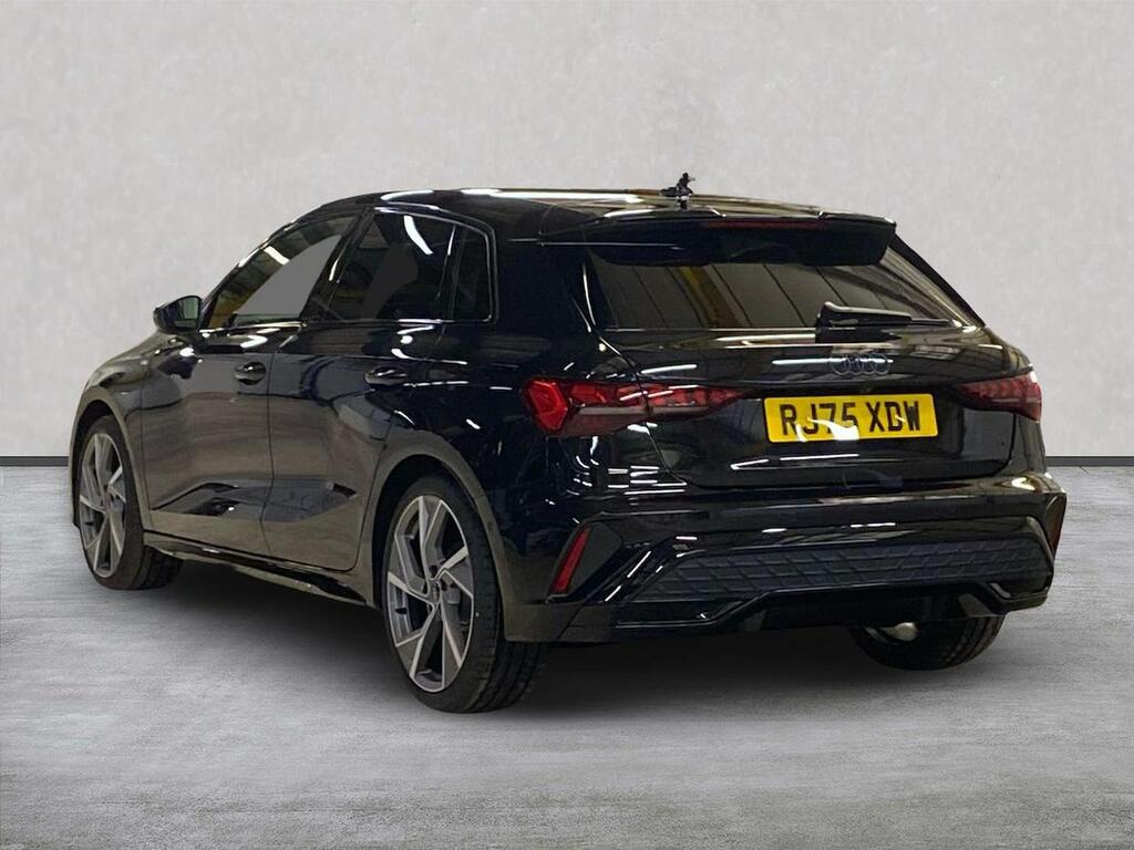 Audi A3 2.0 Tdi 150 Black Edition S Tronic Tech Pack RJ75XDW Black #2