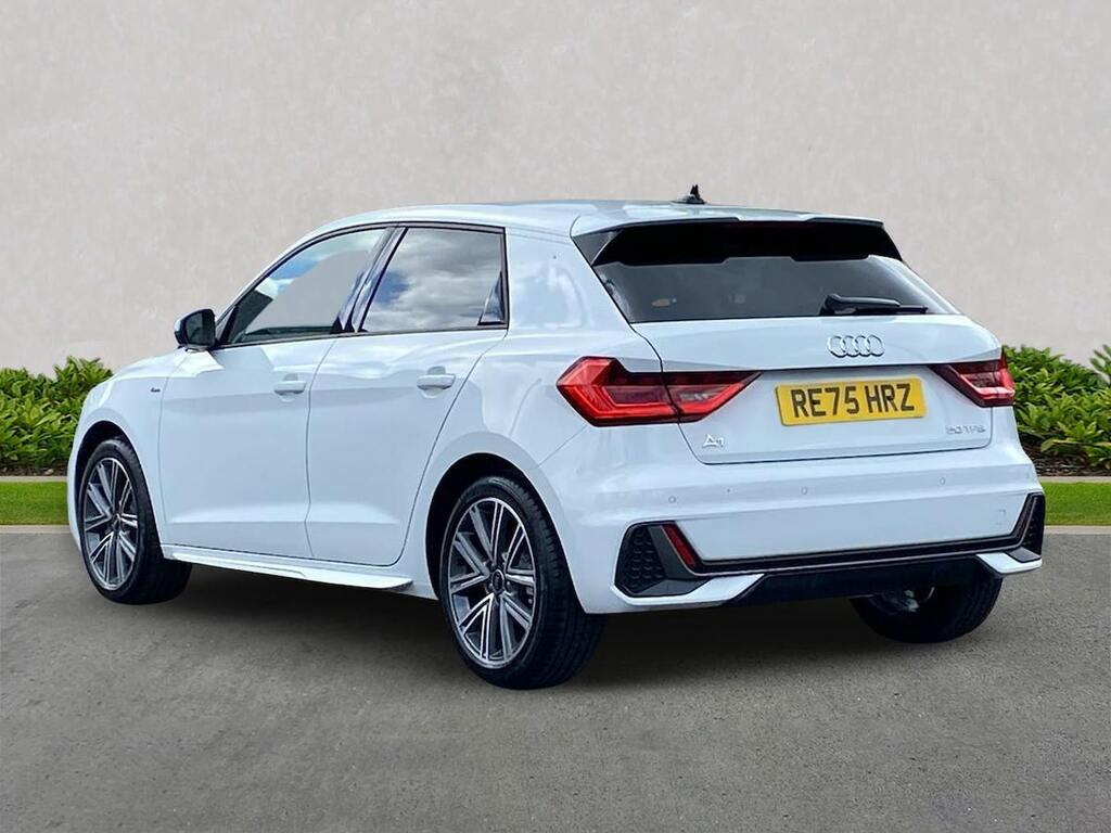 Audi A1 30 Tfsi S Line S Tronic RE75HRZ White #2