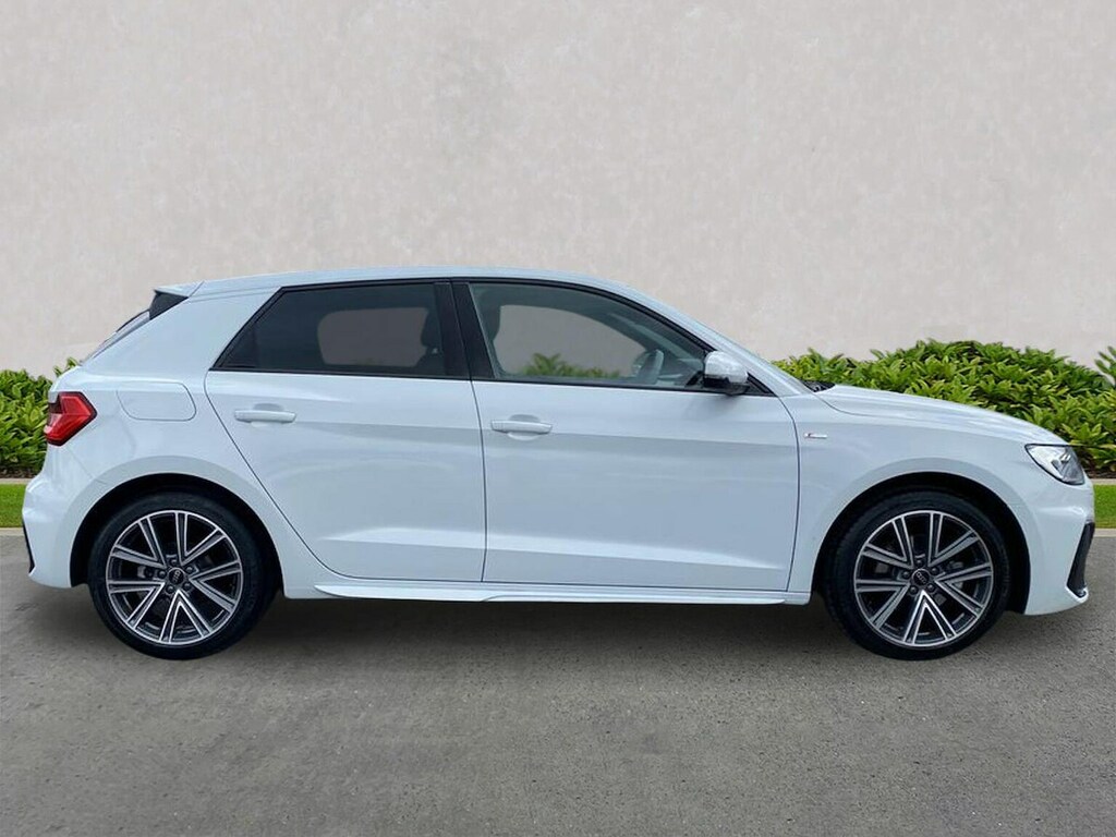 Audi A1 30 Tfsi S Line S Tronic RE75HRZ White #3
