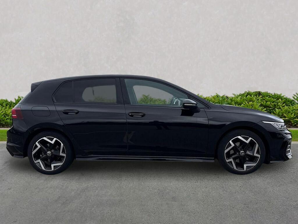 Volkswagen Golf 1.5 Etsi Mhev R-line Hatchback Hybrid D GL25KCG Black #2