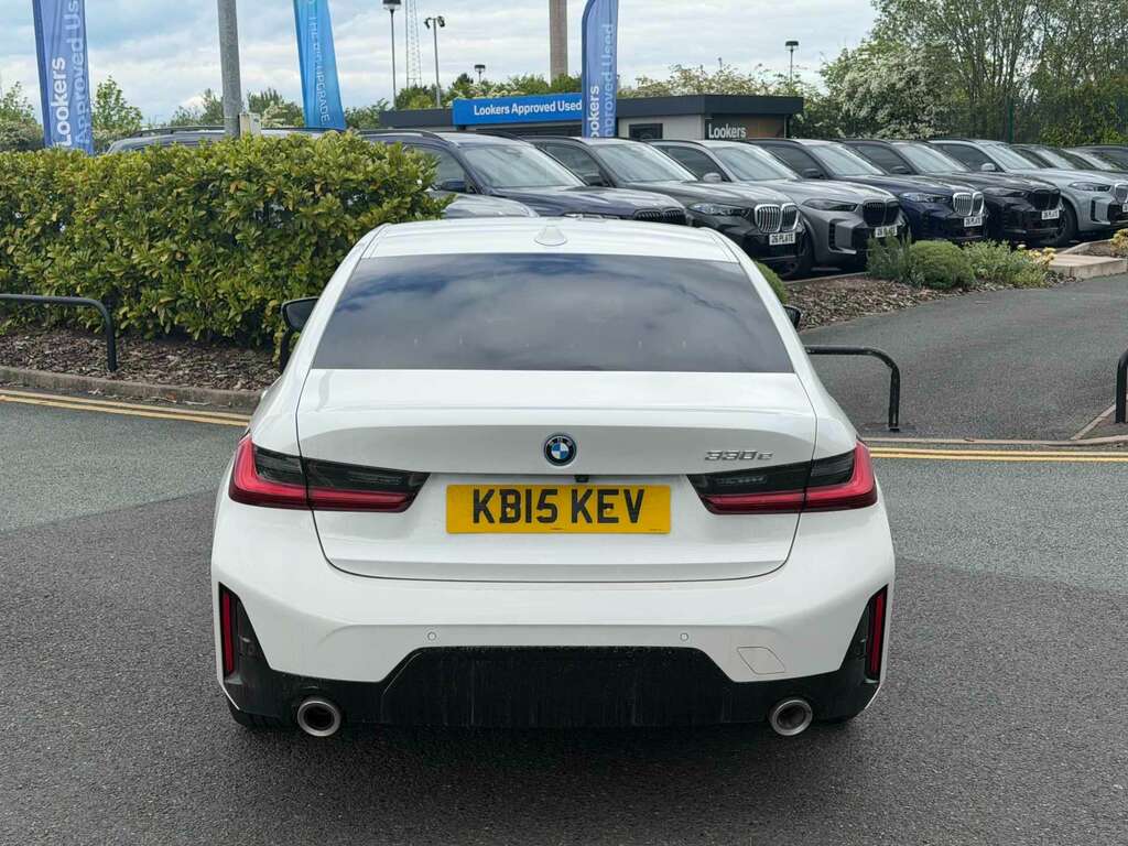 BMW 3 Series 330E M Sport Step DW24HJJ White #6