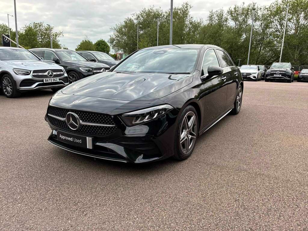 Mercedes-Benz A Class A200d Amg Line Premium Black #3
