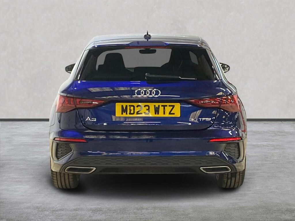 Audi A3 1.0 Tfsi 30 S Line Sportback S Tronic E MD23WTZ Blue #4