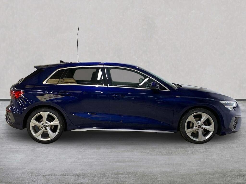 Audi A3 1.0 Tfsi 30 S Line Sportback S Tronic E MD23WTZ Blue #3