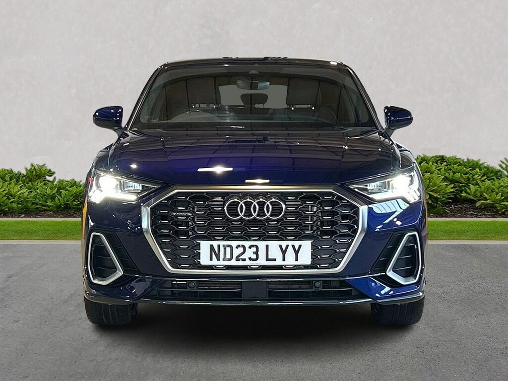 Audi Q3 2.0 Tdi 40 S Line Sportback S Tronic Qu ND23LYY Blue #5