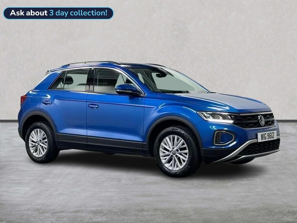 Volkswagen T-Roc 1.0 Tsi Life Suv Euro 6 Ss 1 Blue