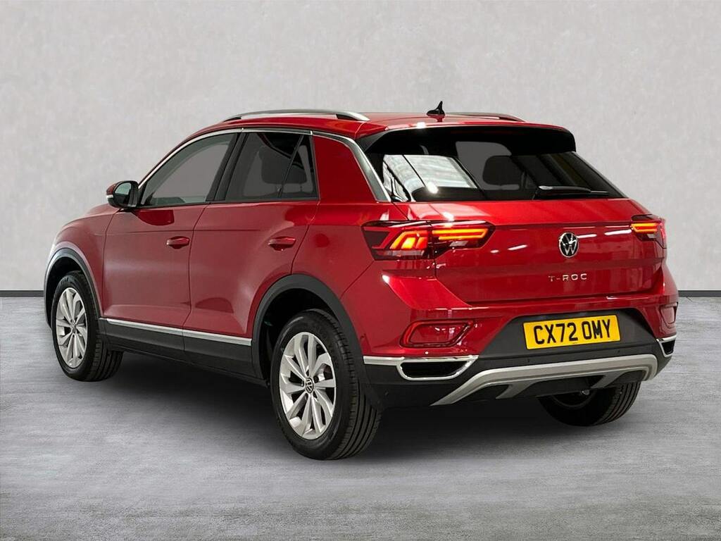 Volkswagen T-Roc 1.5 Tsi Style Suv Dsg Euro 6 Ss 150 Red