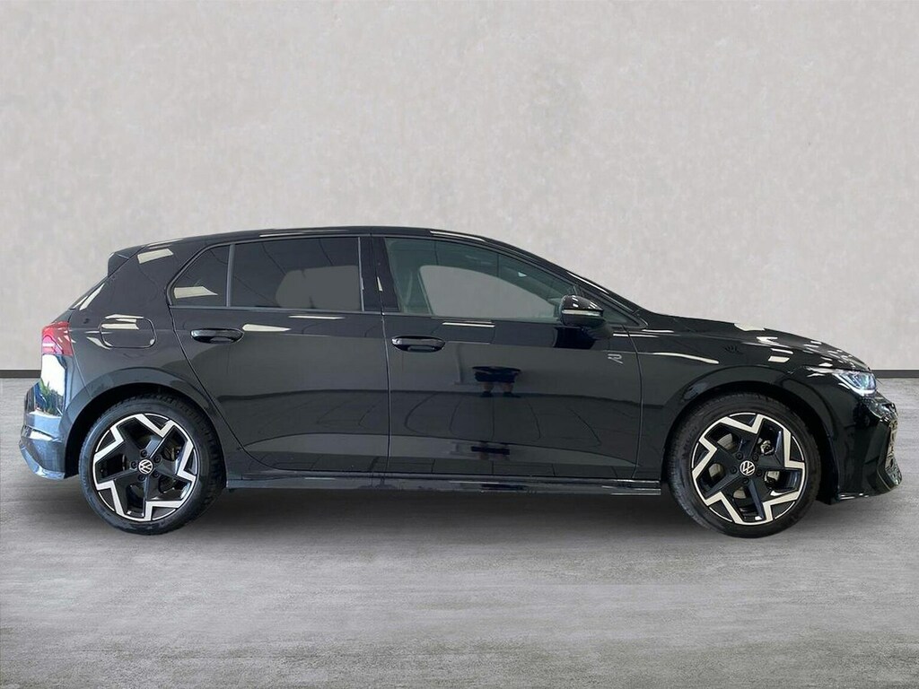 Volkswagen Golf 1.5 Etsi Mhev R-line Hatchback Hybrid D NL75OWF Black #3