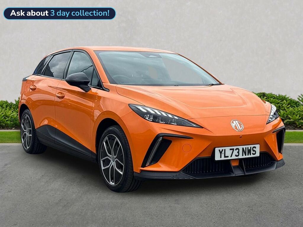 MG MG4 64Kwh Trophy Long Range Hatchback Aut Orange