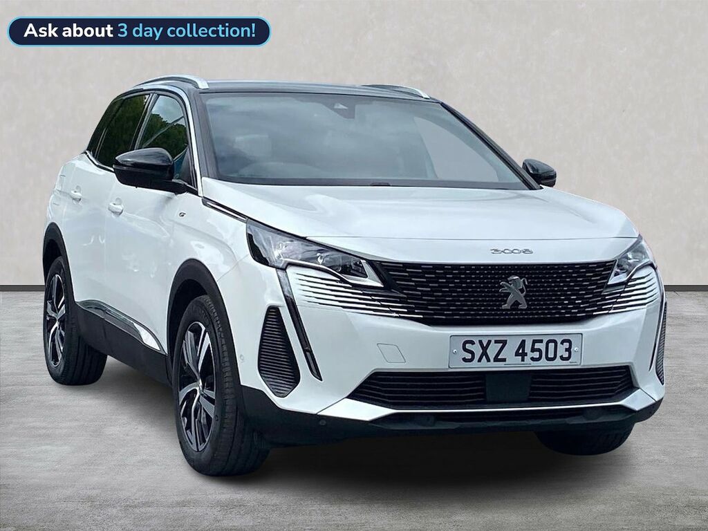 Peugeot 3008 3008 1.5 Bluehdi Gt Eat8 Estate White