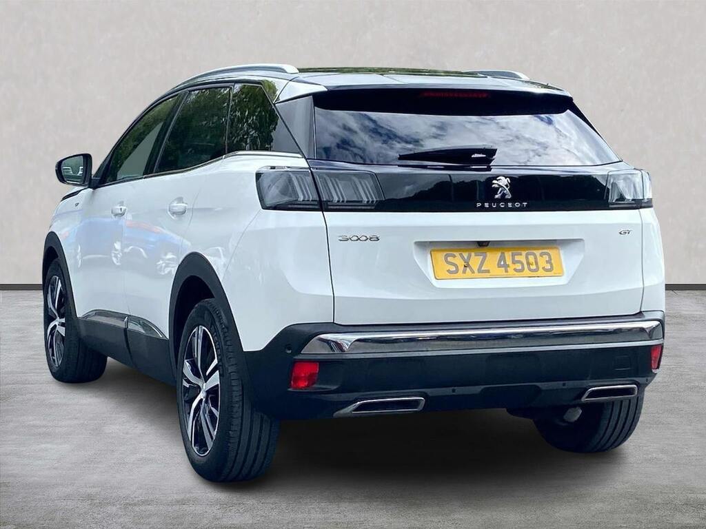 Peugeot 3008 3008 1.5 Bluehdi Gt Eat8 Estate SXZ4503 White #2