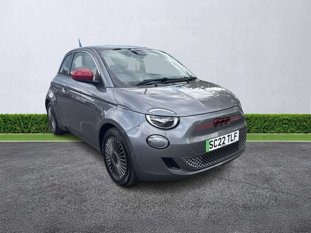 Fiat 500 87Kw Red 42Kwh Grey