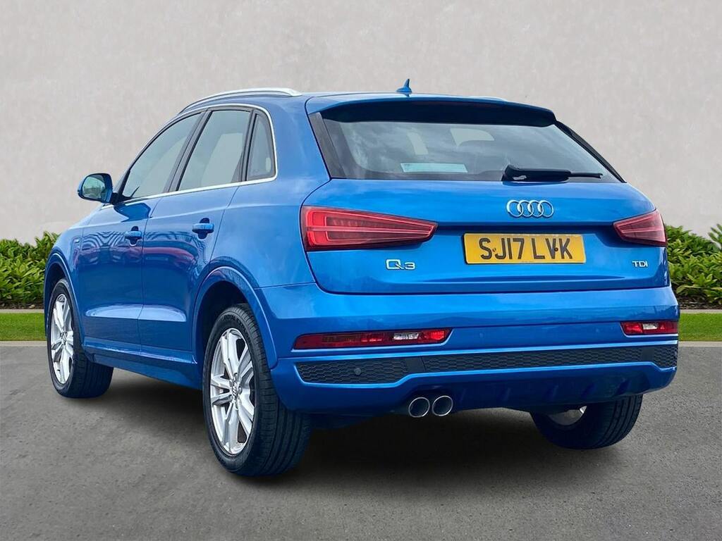 Audi Q3 2.0 Tdi Quattro S Line Edition SJ17LVK Blue #3