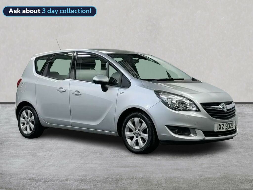 Vauxhall Meriva 1.4I Life Mpv Euro 6 100 Ps Silver