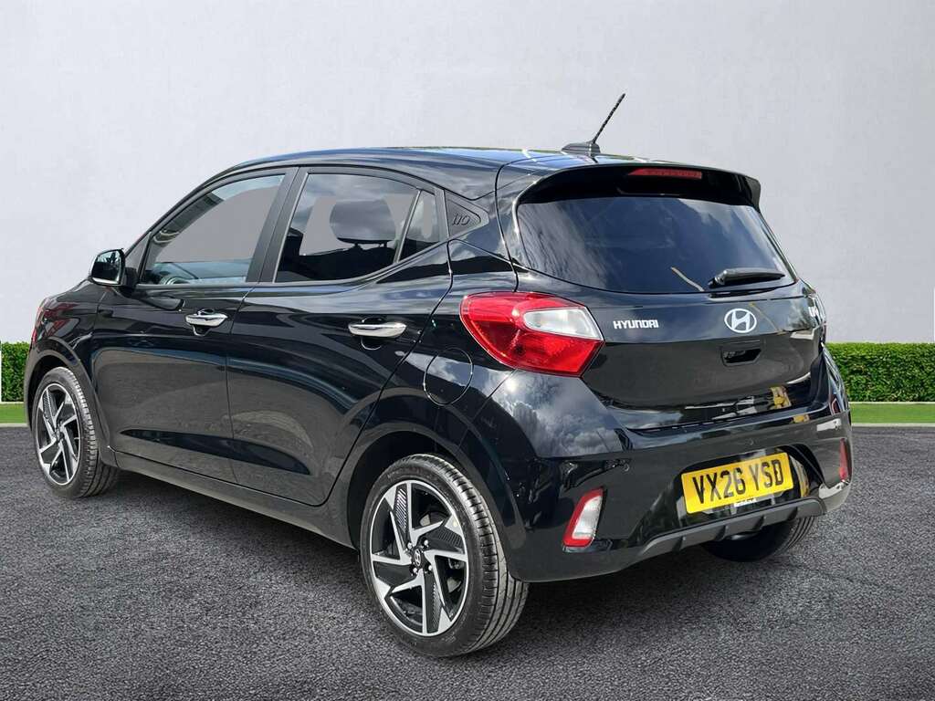 Hyundai I10 1.0 63 Premium Nav VX26YSD Black #2