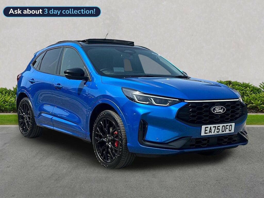 Ford Kuga 2.5 Duratec 14.4Kwh St-line X Black Package Suv Blue
