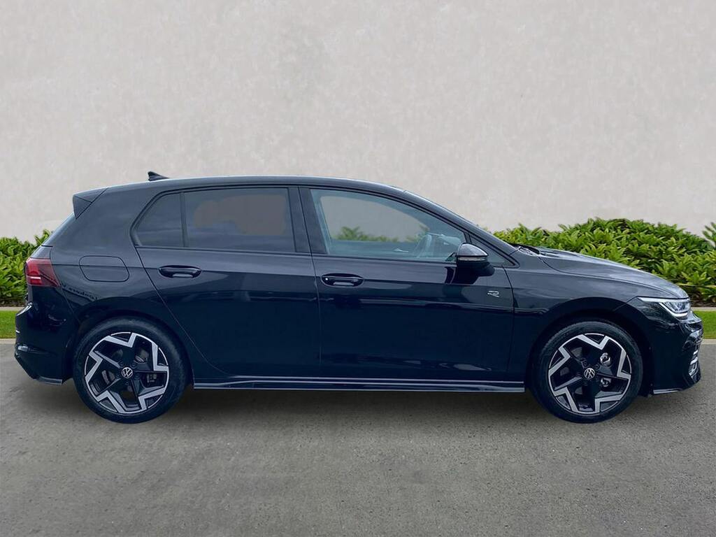 Volkswagen Golf 1.5 Tsi R-line Hatchback Euro 6 KP75VYD Black #2