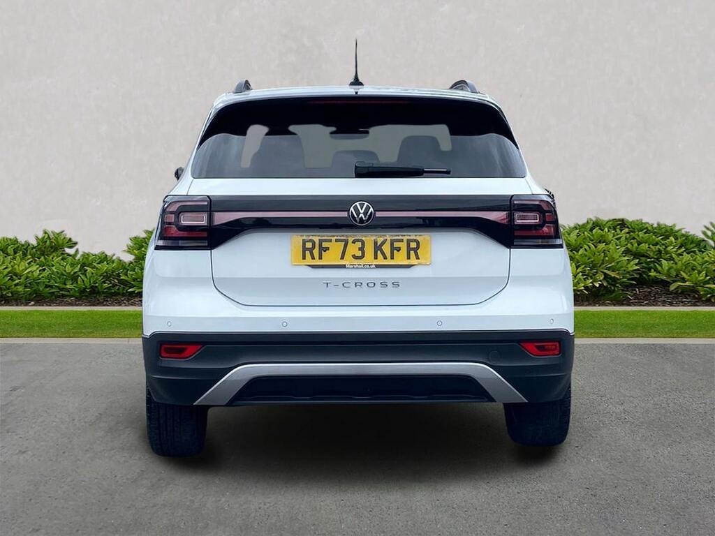 Volkswagen T-Cross 1.0 Tsi Black Edition Suv Euro 6 RF73KFR White #3